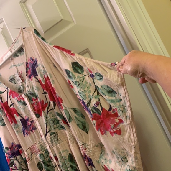 Motherhood Plus Size V-Neck Top Sz 3x NWT - Picture 2 of 6